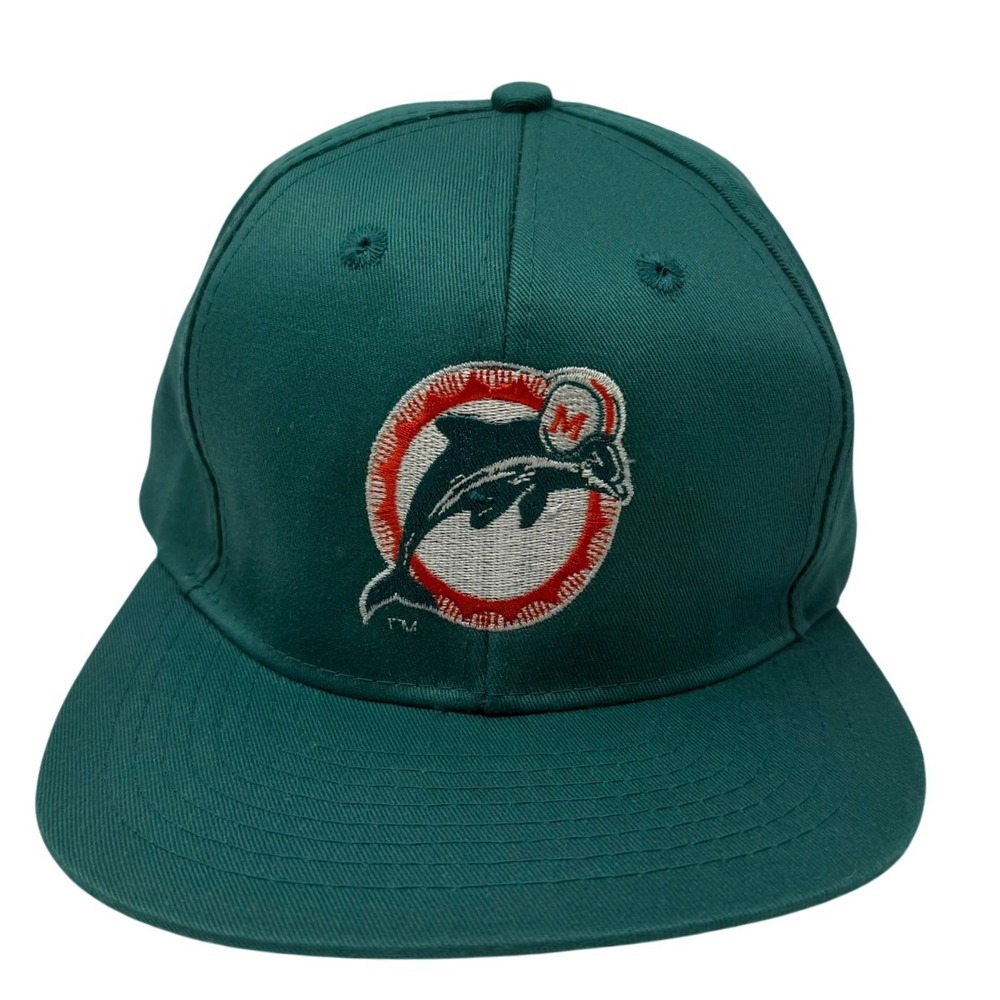 Drew Pearson Miami Dolphins Hat Mens Green Snapback Vintage NFL Football